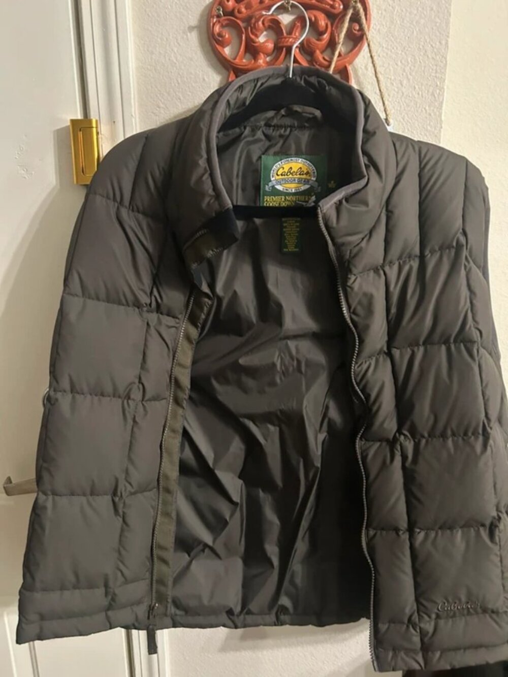 Cabela’s Premier Northern Goose Down Puffer Jacket Men’s M